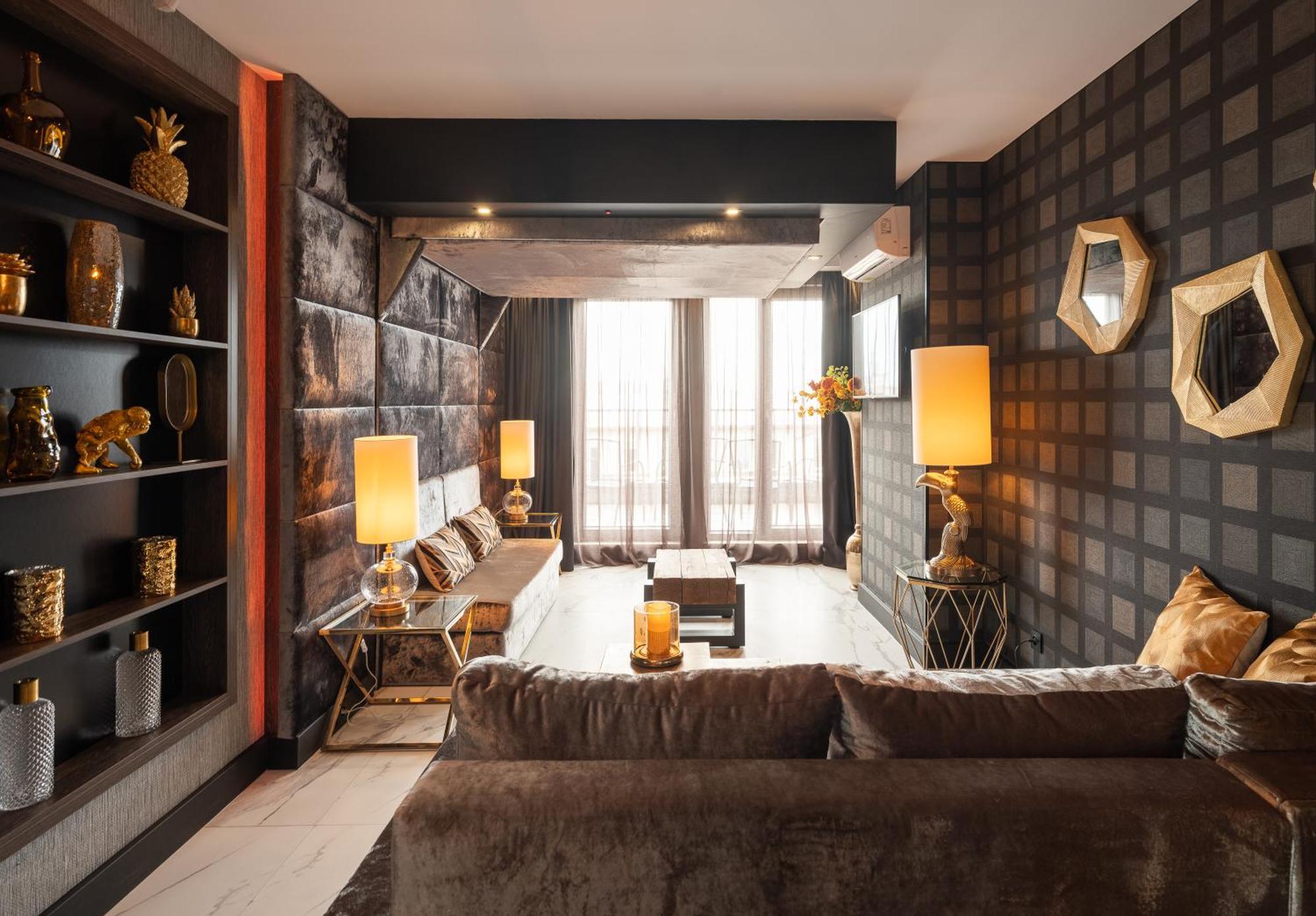 Ferienwohnung Art Penthouse With Jacuzzi - Krakow Center Exterior foto