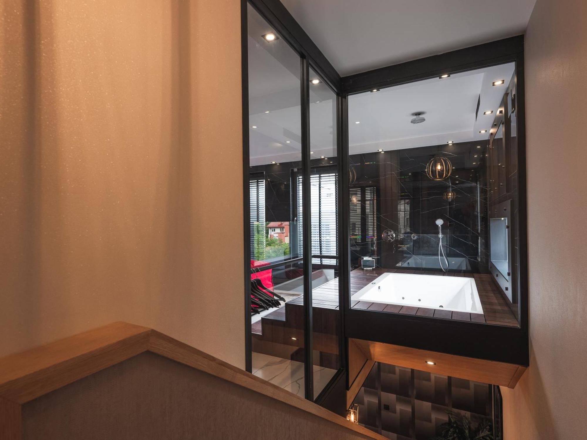 Ferienwohnung Art Penthouse With Jacuzzi - Krakow Center Zimmer foto